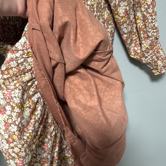 Sim and Sam Floral smock dress large - Picture 4 of 6